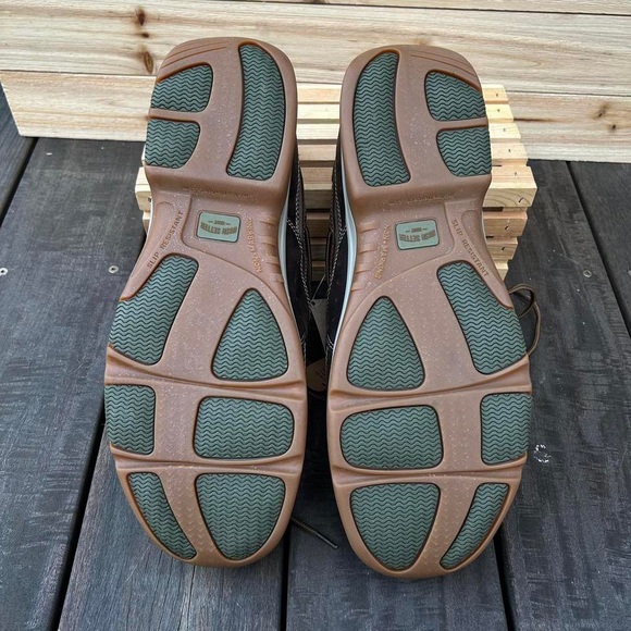 NWT New Red Wing Irish Setter Hunt Brown Leather Boat Shoes Loafers w/ Box - Picture 7 of 8